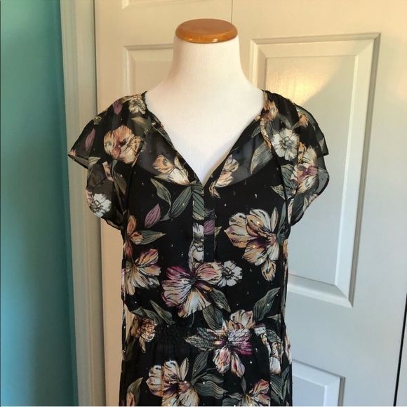 WHBM Floral Maxi Dress - Picture 7 of 8